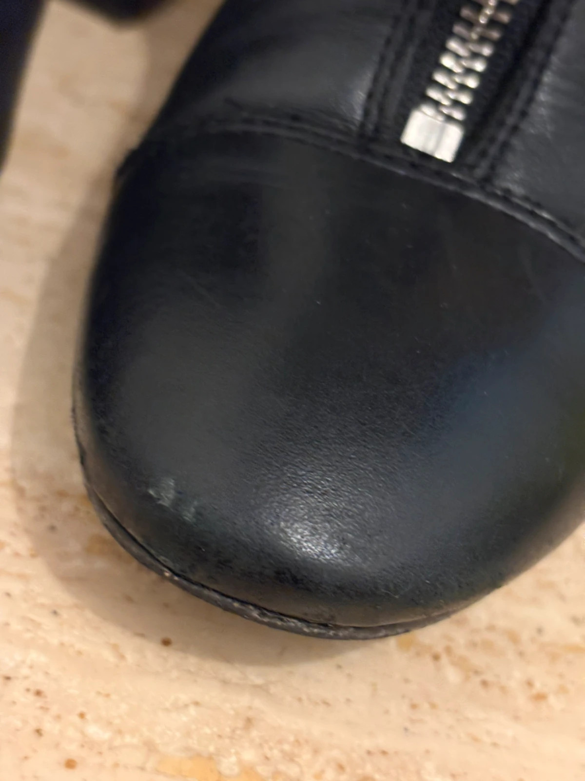 Bottines noires tendance avec fermeture éclair – Premium Collection – taille 37 4