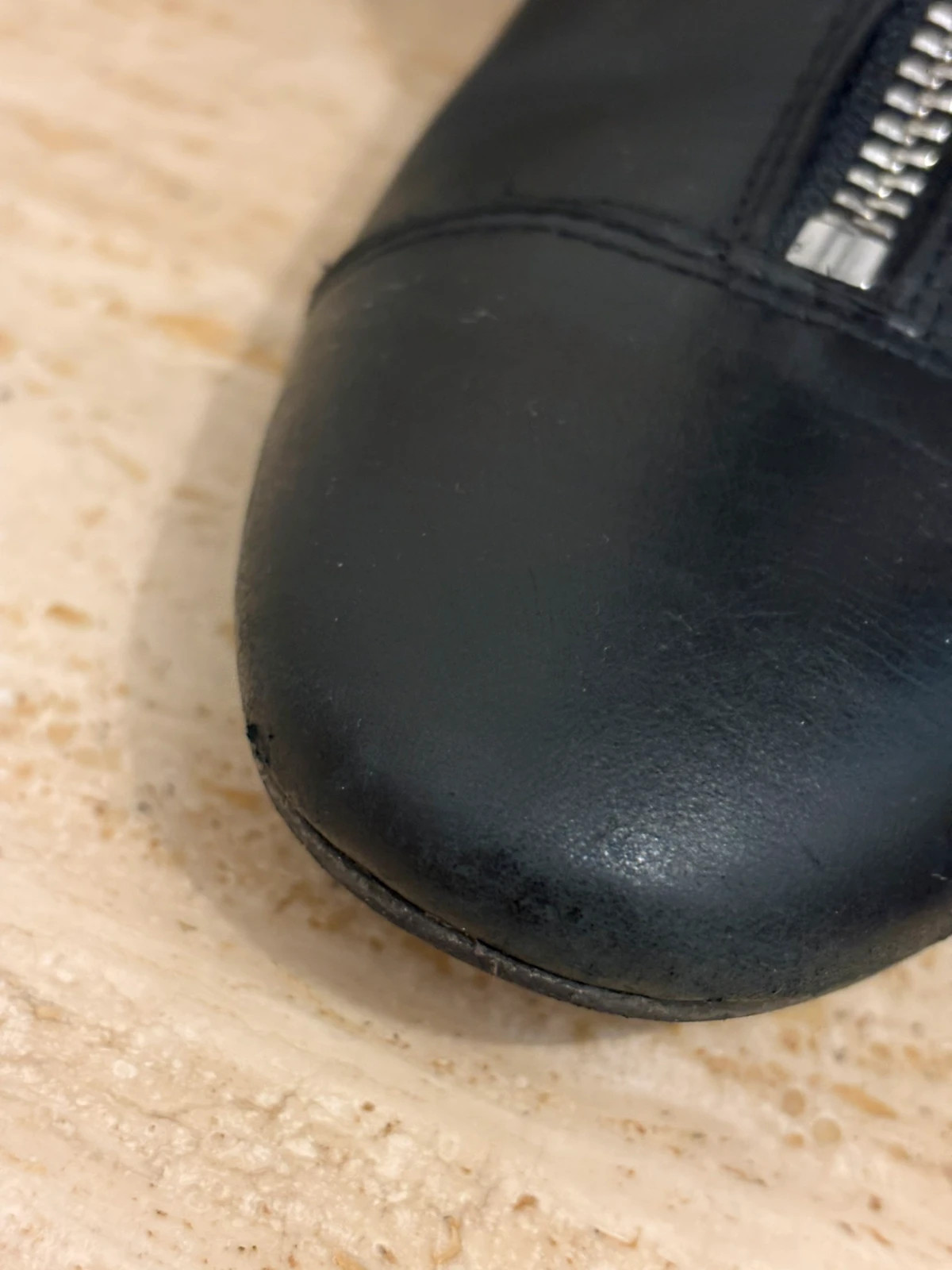Bottines noires tendance avec fermeture éclair – Premium Collection – taille 37 3