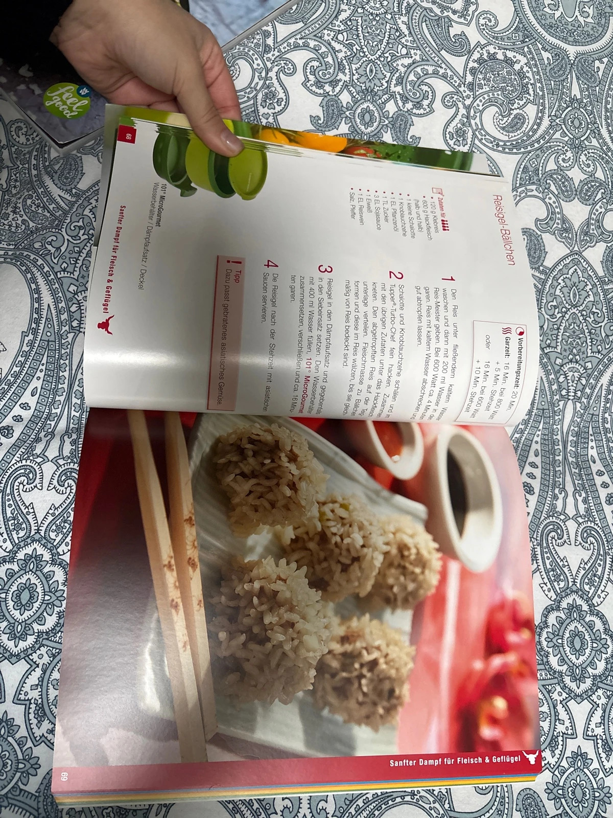 Livre allemand de recettes – Tupperware 3
