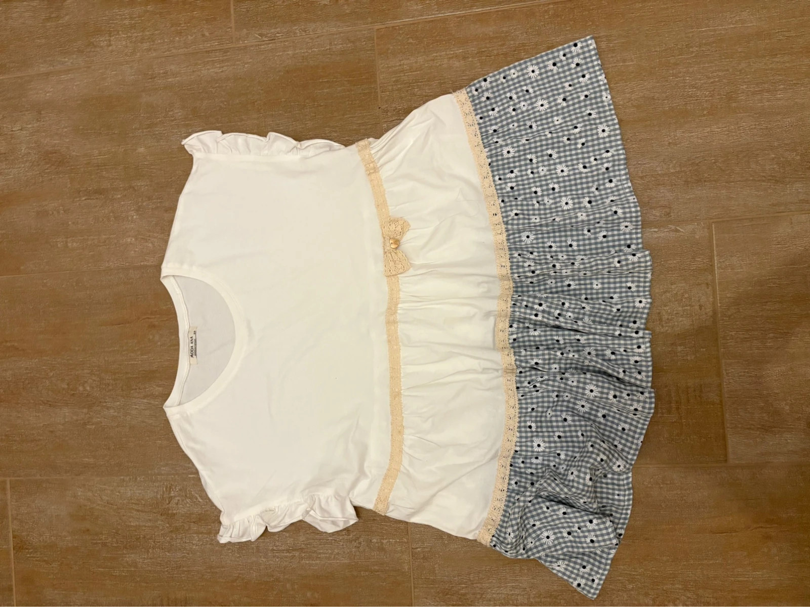 Lot de 2 jolies blouses pour fille en très bon état. – Moda Ana – taille M / 38 / 10 4