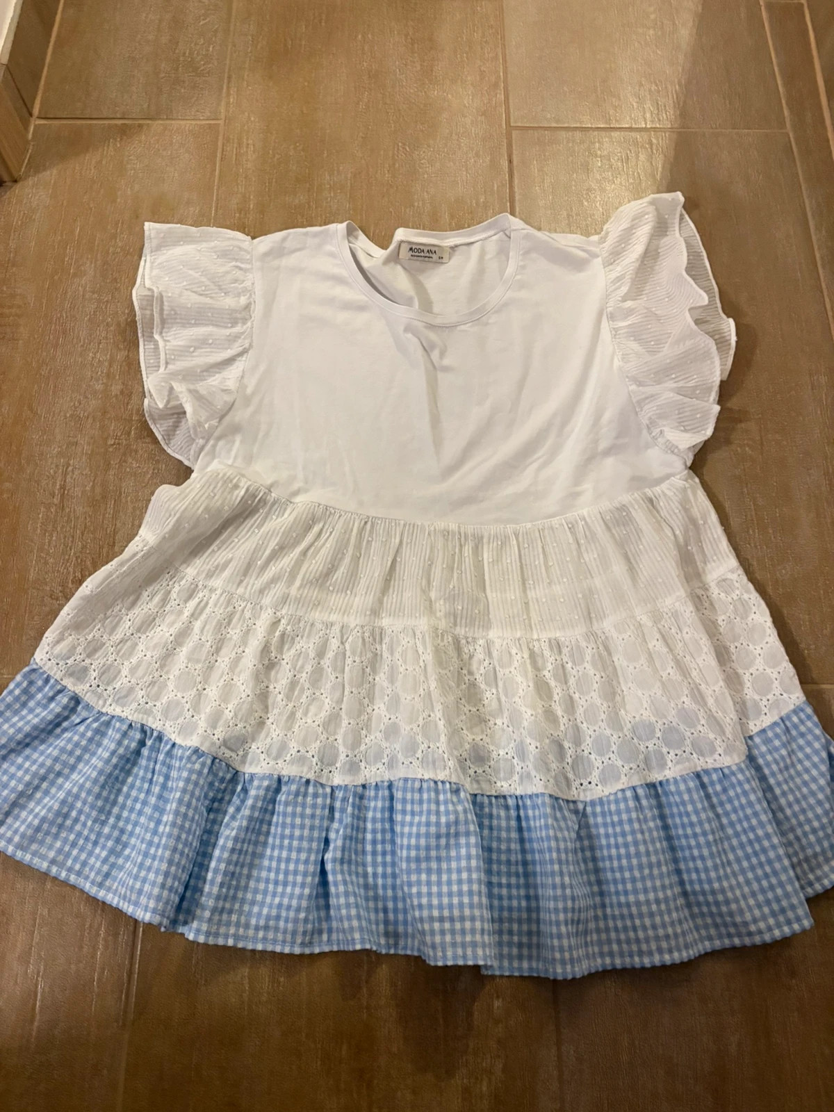 Lot de 2 jolies blouses pour fille en très bon état. – Moda Ana – taille M / 38 / 10 2