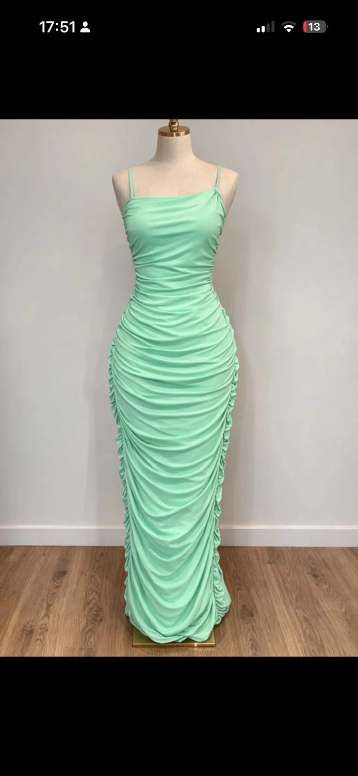 Robe Oh Polly verte pastel – Oh Polly – taille S / 36 / 8 2