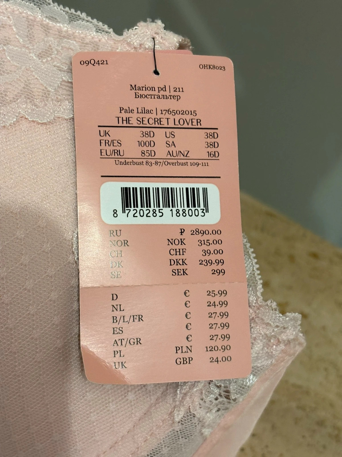Lot de 2 soutiens gorge hunkemöller – Hunkemöller – taille 85D 4