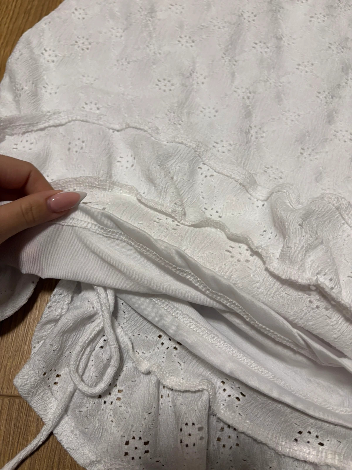 Robe blanche taille S – Bershka – taille S / 36 / 8 3