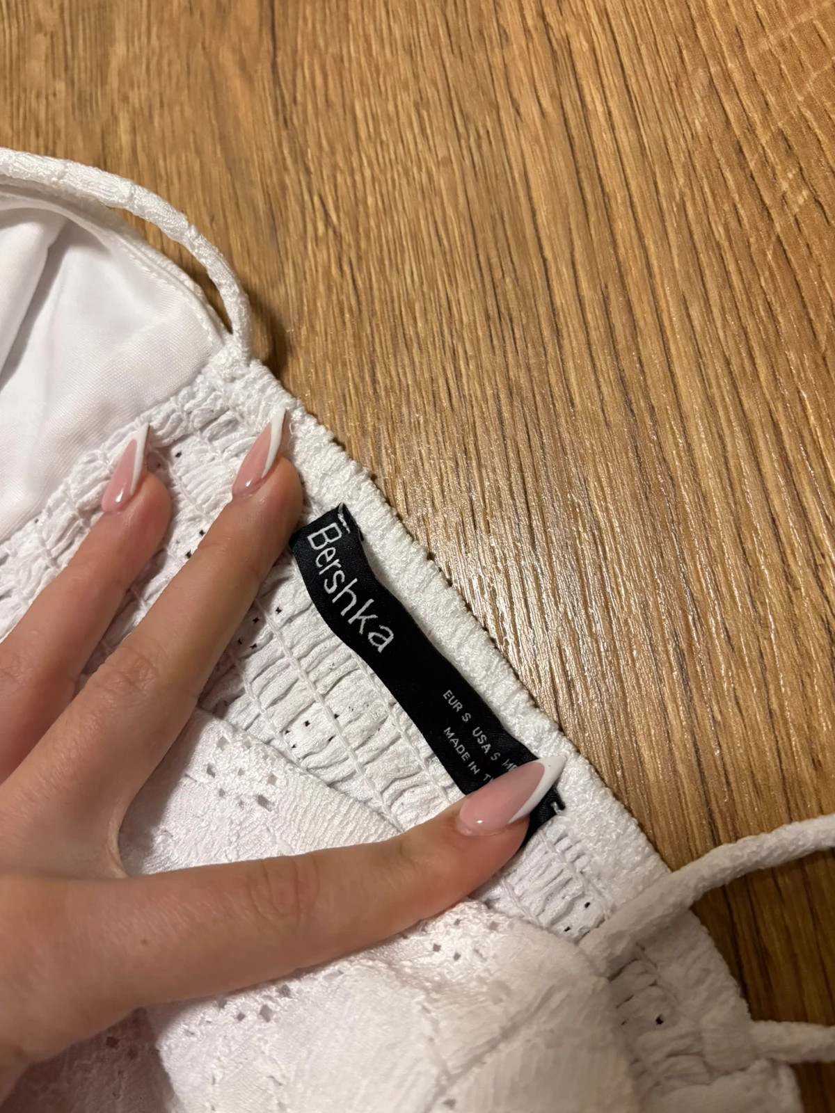 Robe blanche taille S – Bershka – taille S / 36 / 8 4