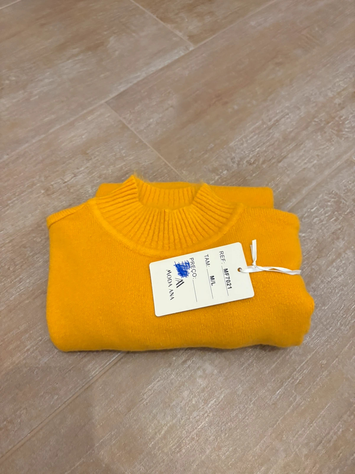 Pull jaune – Moda Ana – taille L / 40 / 12 2