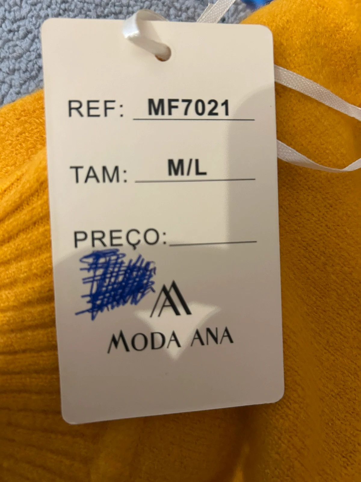 Pull jaune – Moda Ana – taille L / 40 / 12 4