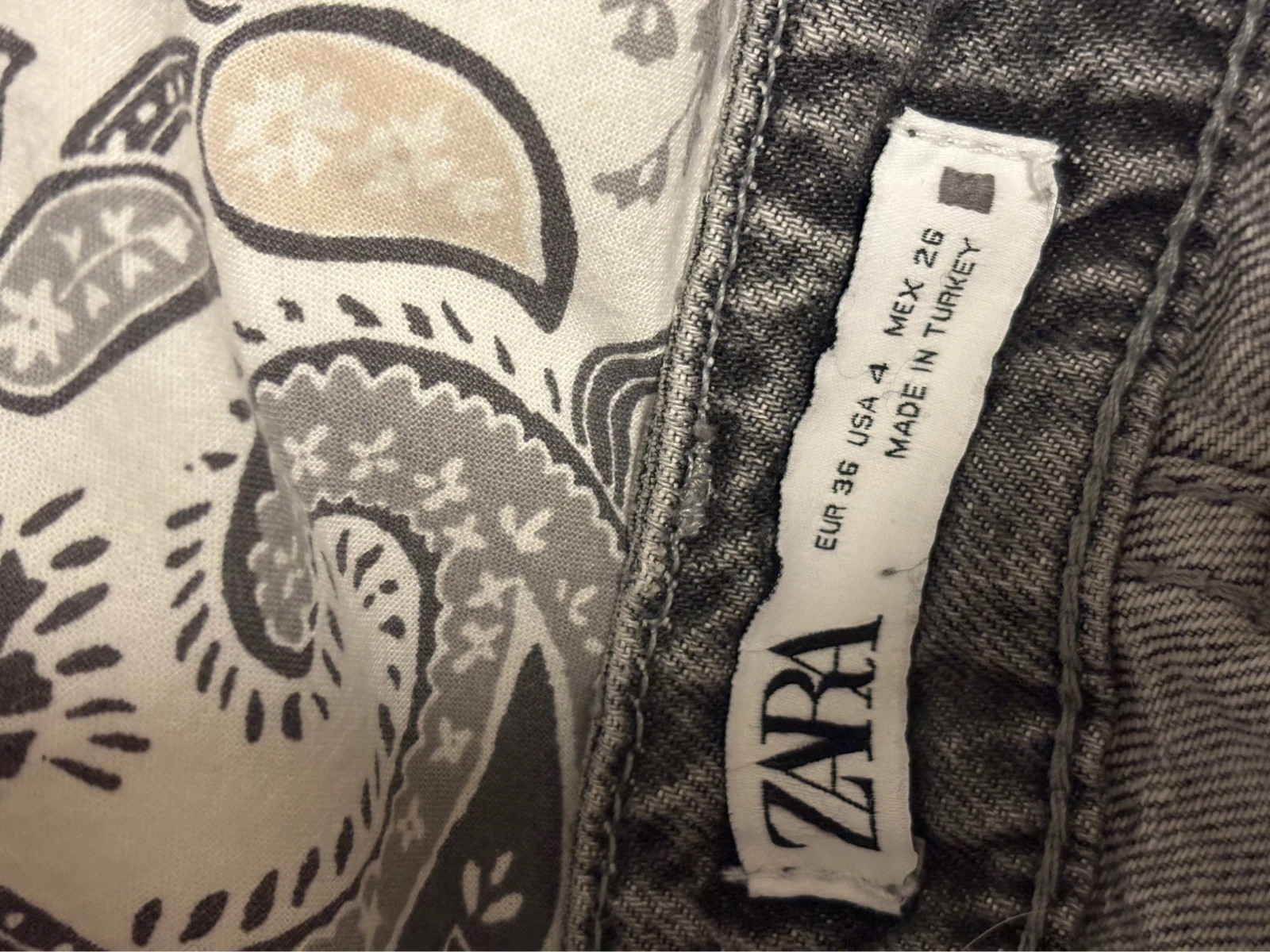 Pantalon Jeans taille 36 – Zara – taille S / 36 / 8 3
