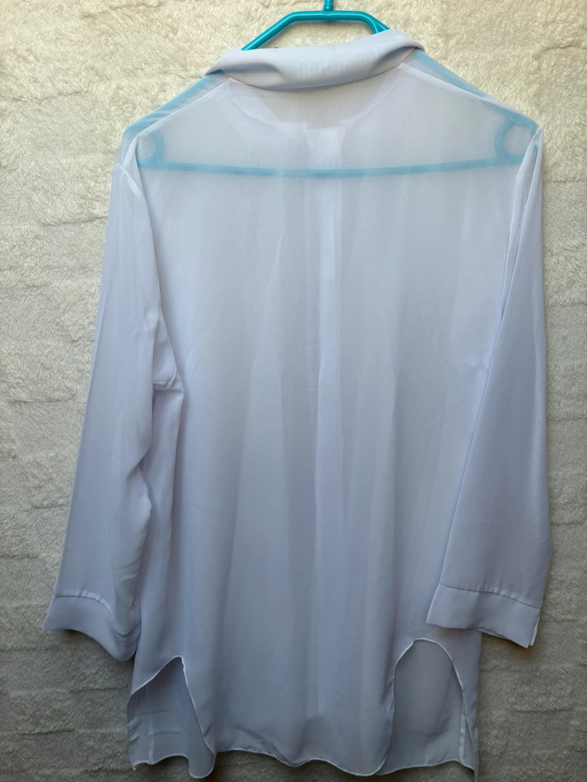 Bluse blanc taille grande – BLANC – taille XL / 42 / 14 3
