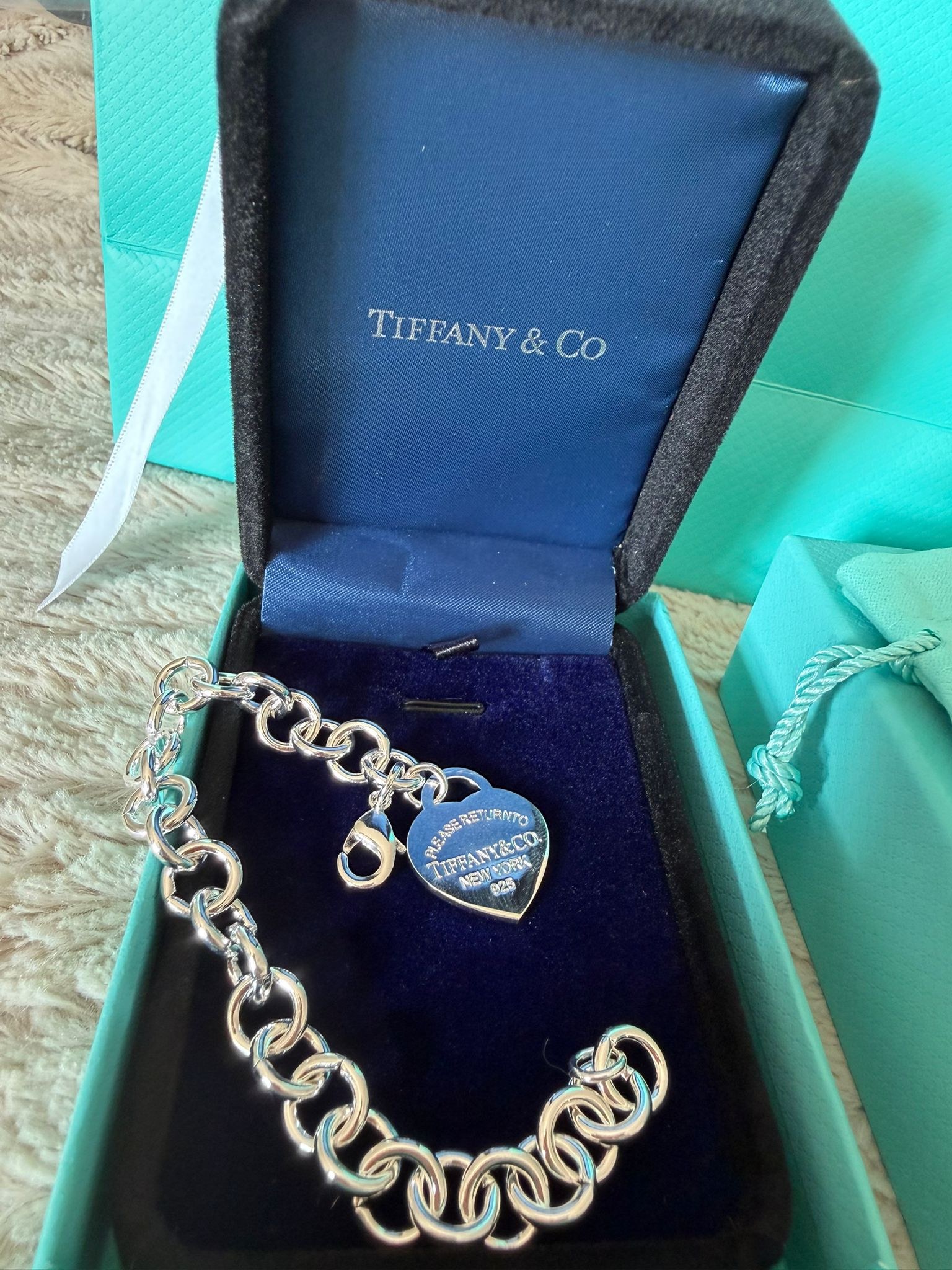 Bracelet Tiffany & Co argent 4