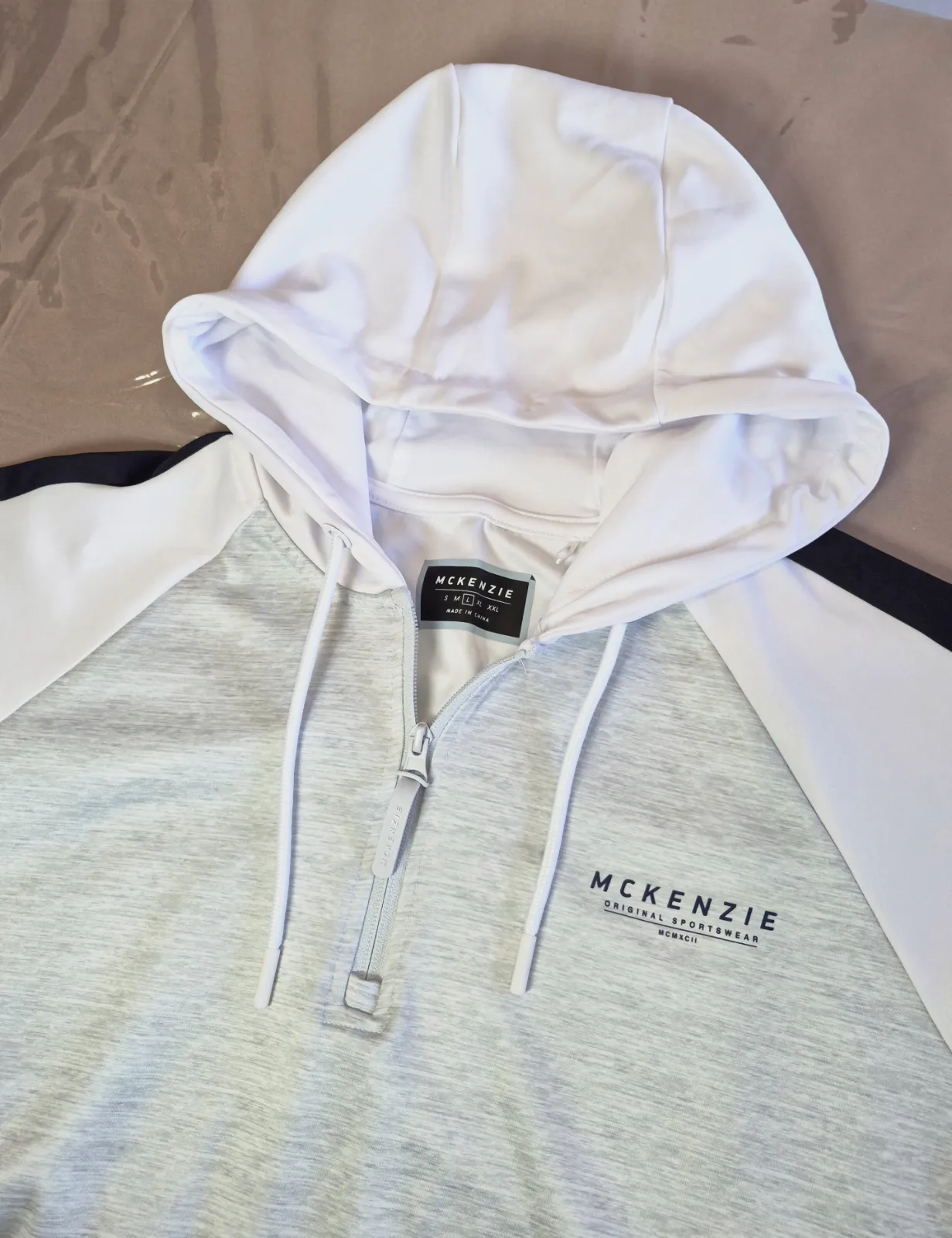 Sudadera McKenzie con capucha y media cremallera – Mckenzie – taille L 4