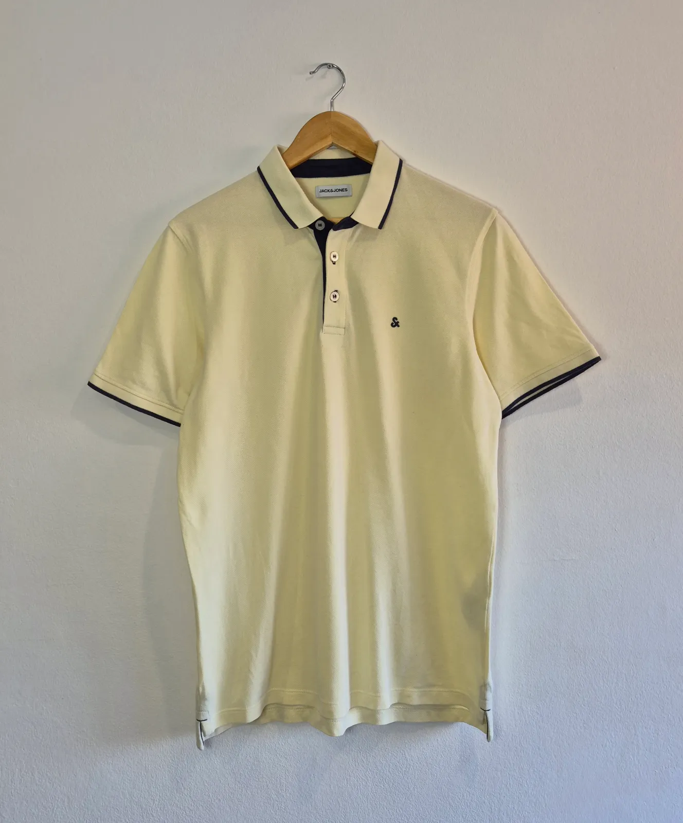 Polo hombre Jack & Jones amarillo claro - Talla L – Jack & Jones – taille L 2