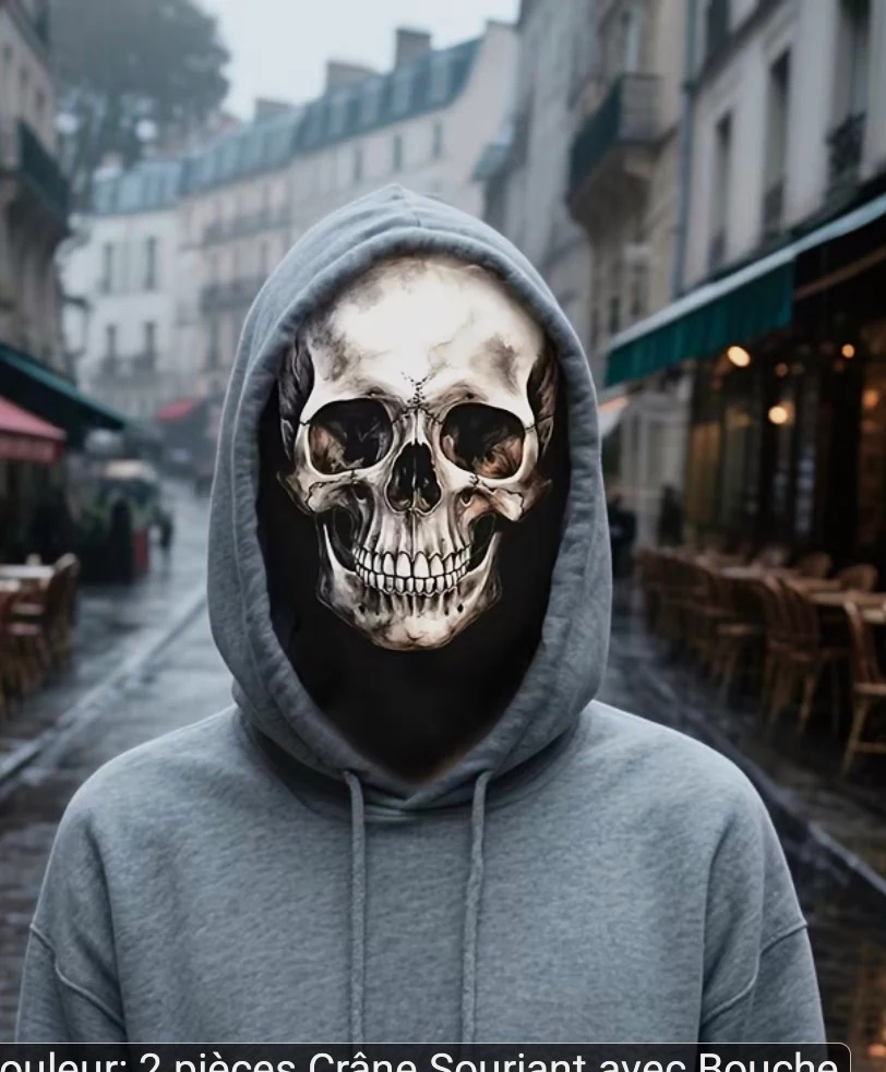 Masque cagoule halloween