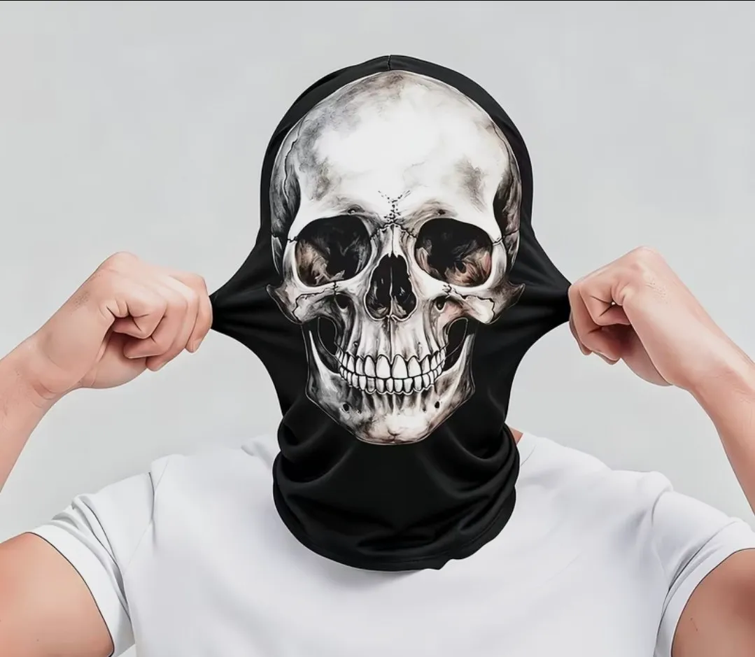 Masque cagoule halloween  – Halloween – taille Taille unique 2