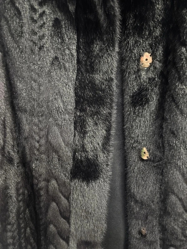 #Manteau fausse fourrure – taille M / 38 / 10 2