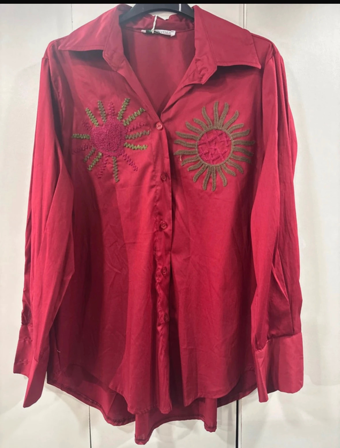 #Chemise, brodé – taille Taille unique