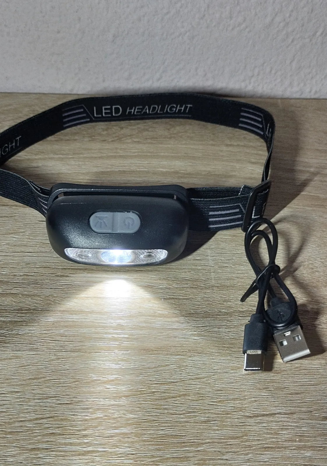 Linterna led frontal 2