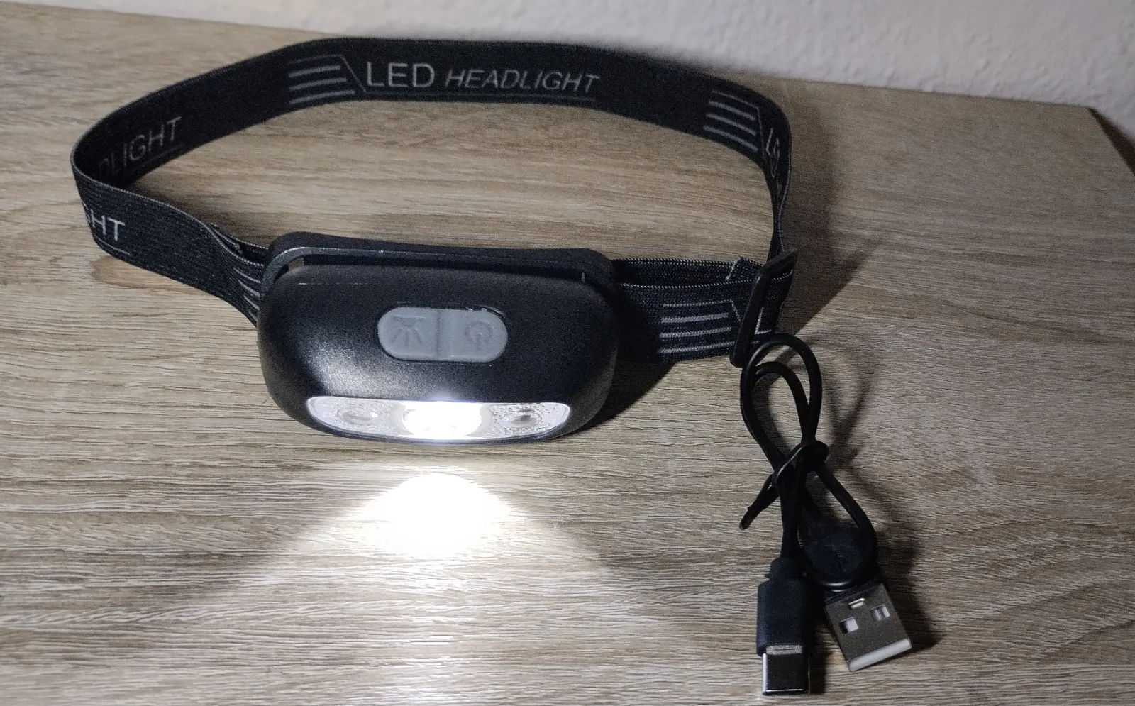 Linterna led frontal 