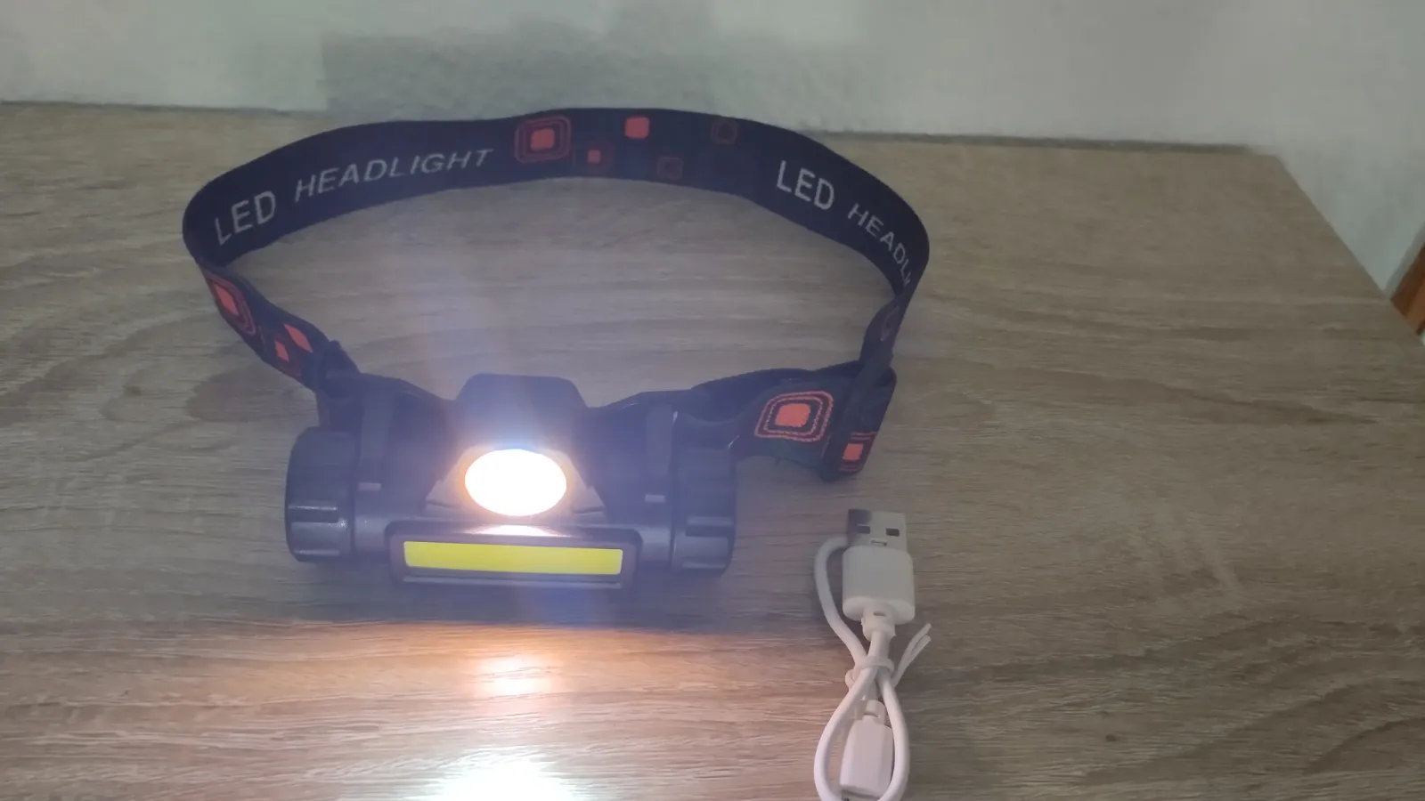 Linterna led frontal 