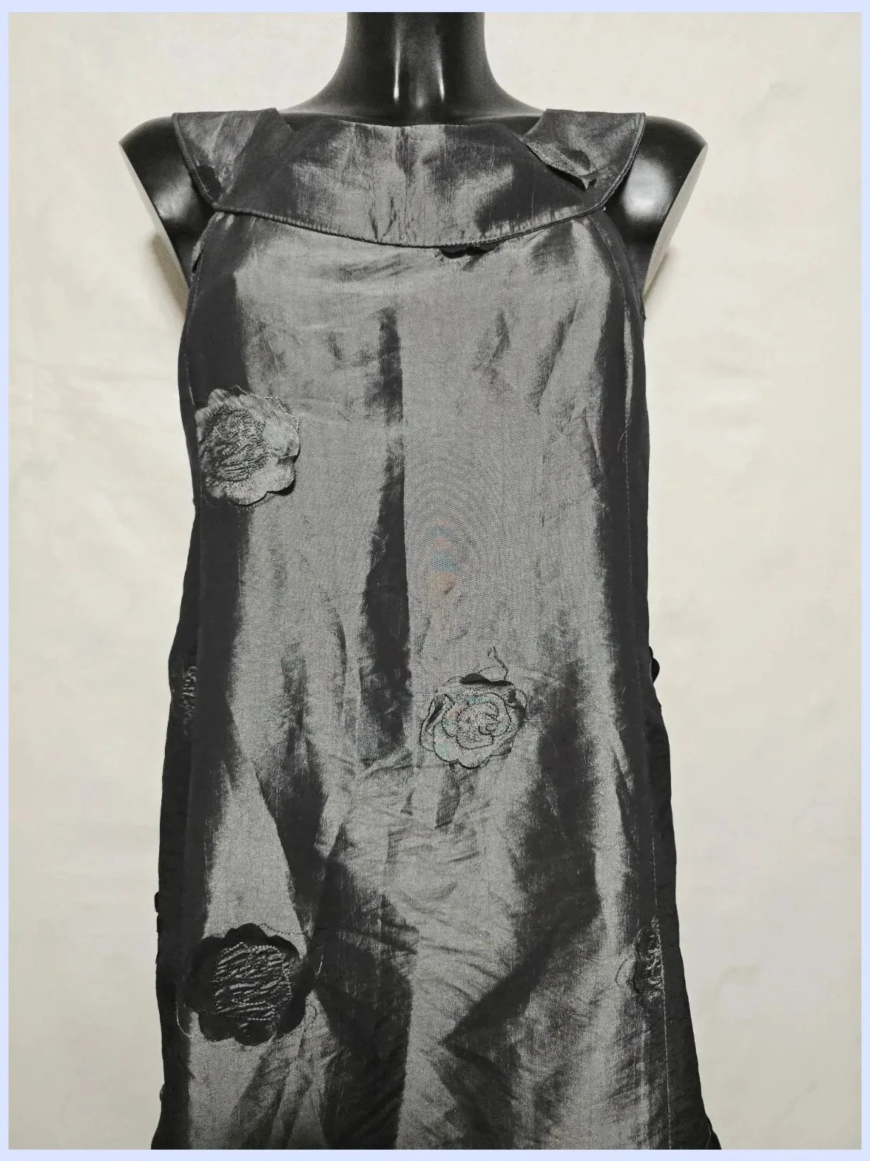 Vestido gris oscuro – Vintage – taille Taille unique 2