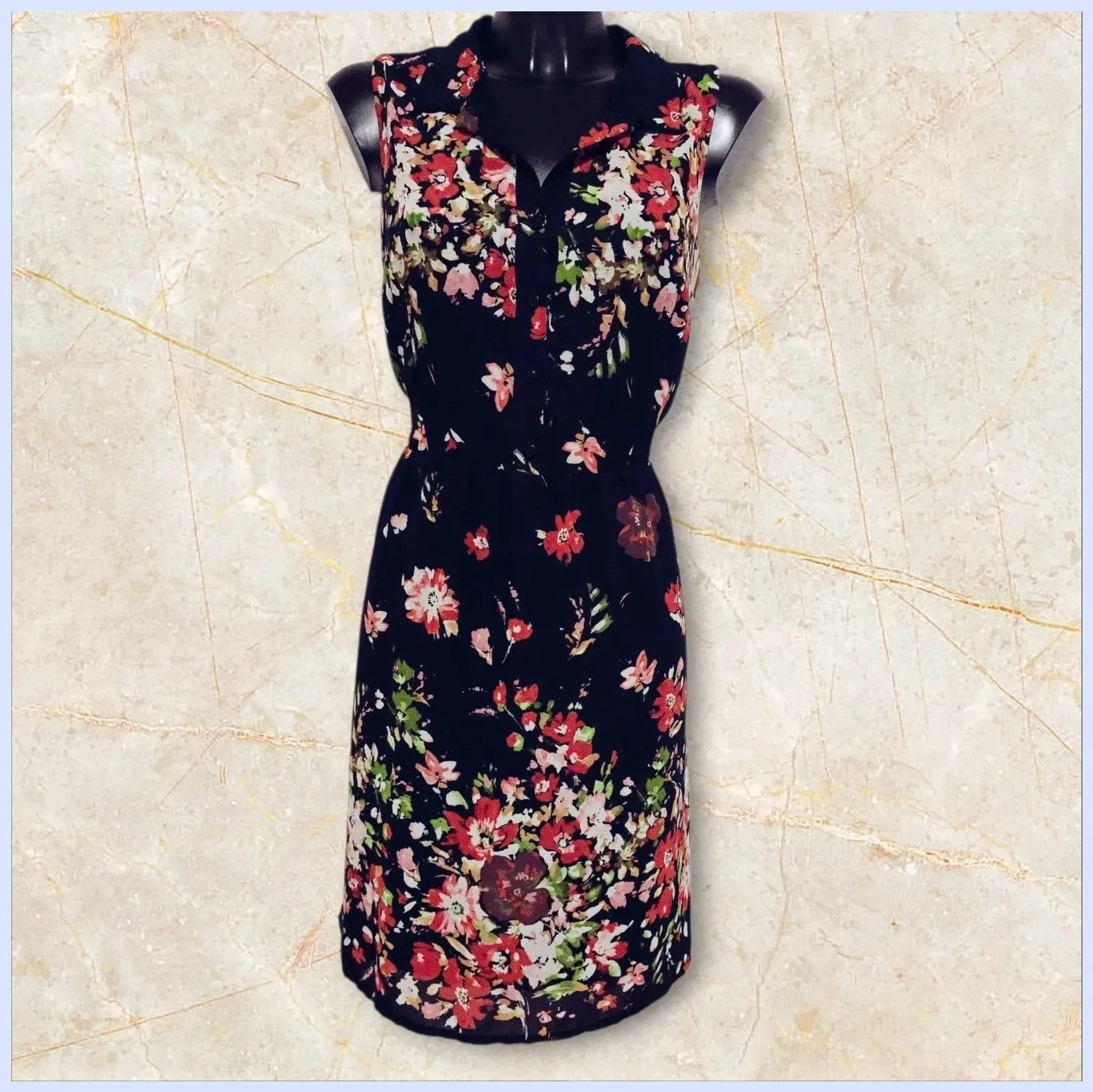 Vestido floreado talla 42