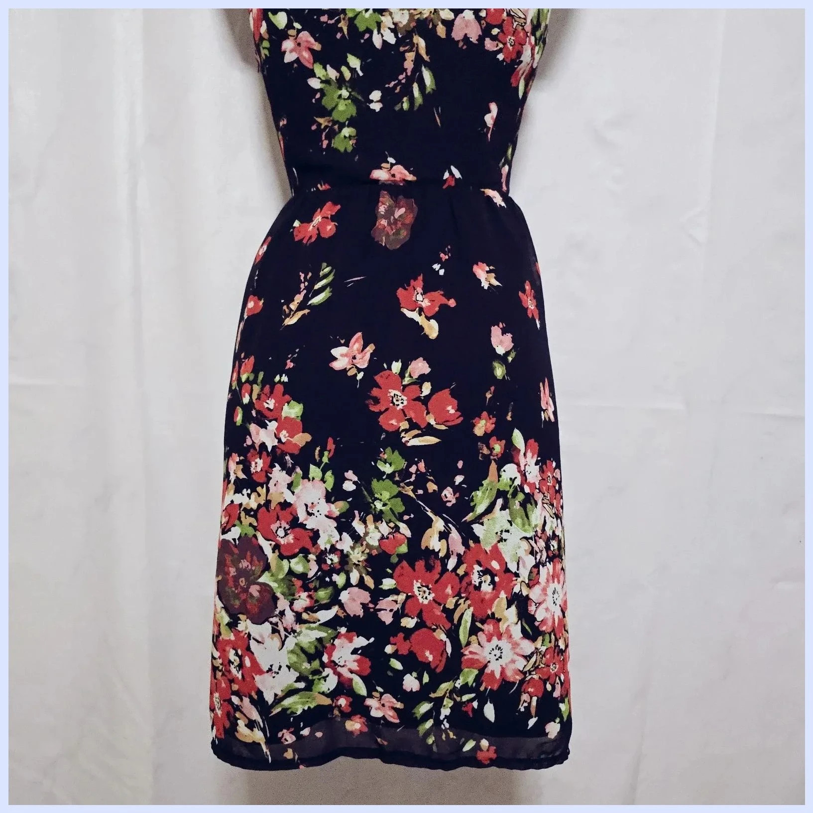 Vestido floreado talla 42 – George – taille XL / 42 / 14 5