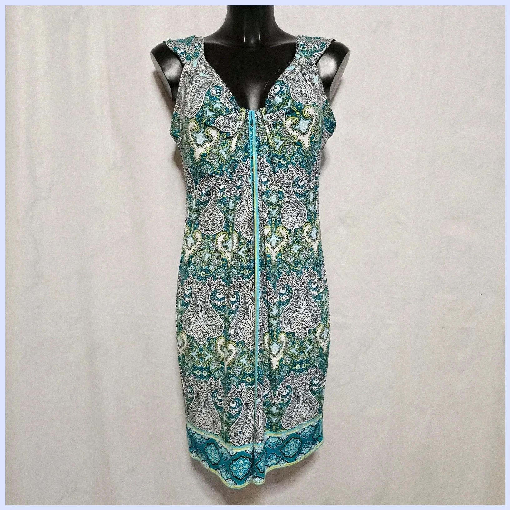 Vestido estampado talla 40