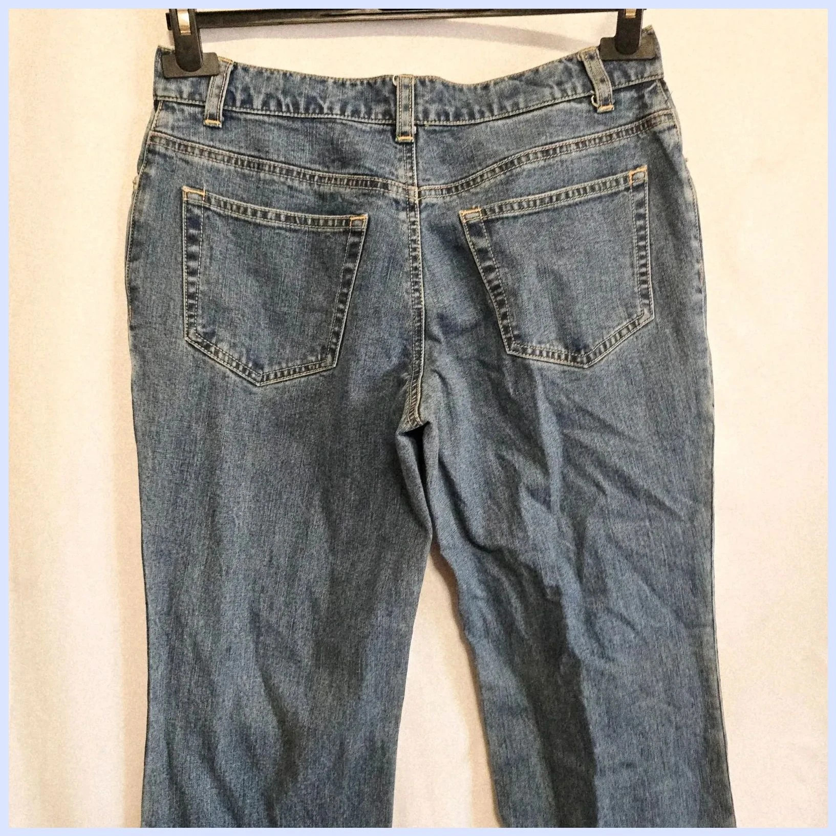 Vaquero recto talla 38 – Lands' End – taille M / 38 / 10 5