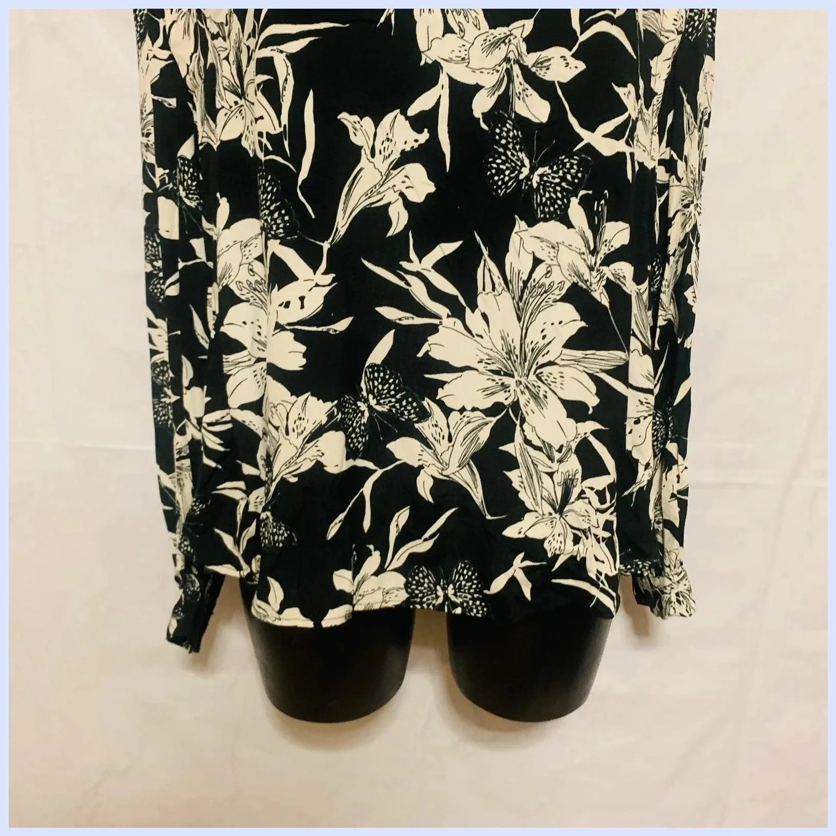 Blusa estampada 100% viscosa – IKKS – taille L / 40 / 12 3