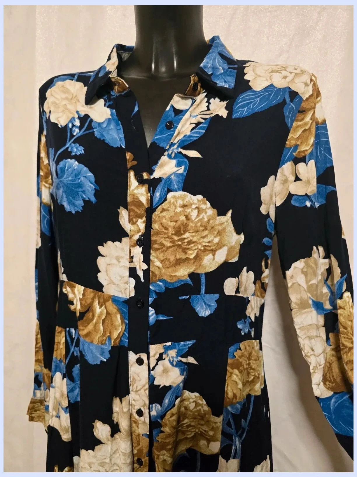 Vestido estampado talla 42 – Vintage Dressing – taille XL / 42 / 14 2
