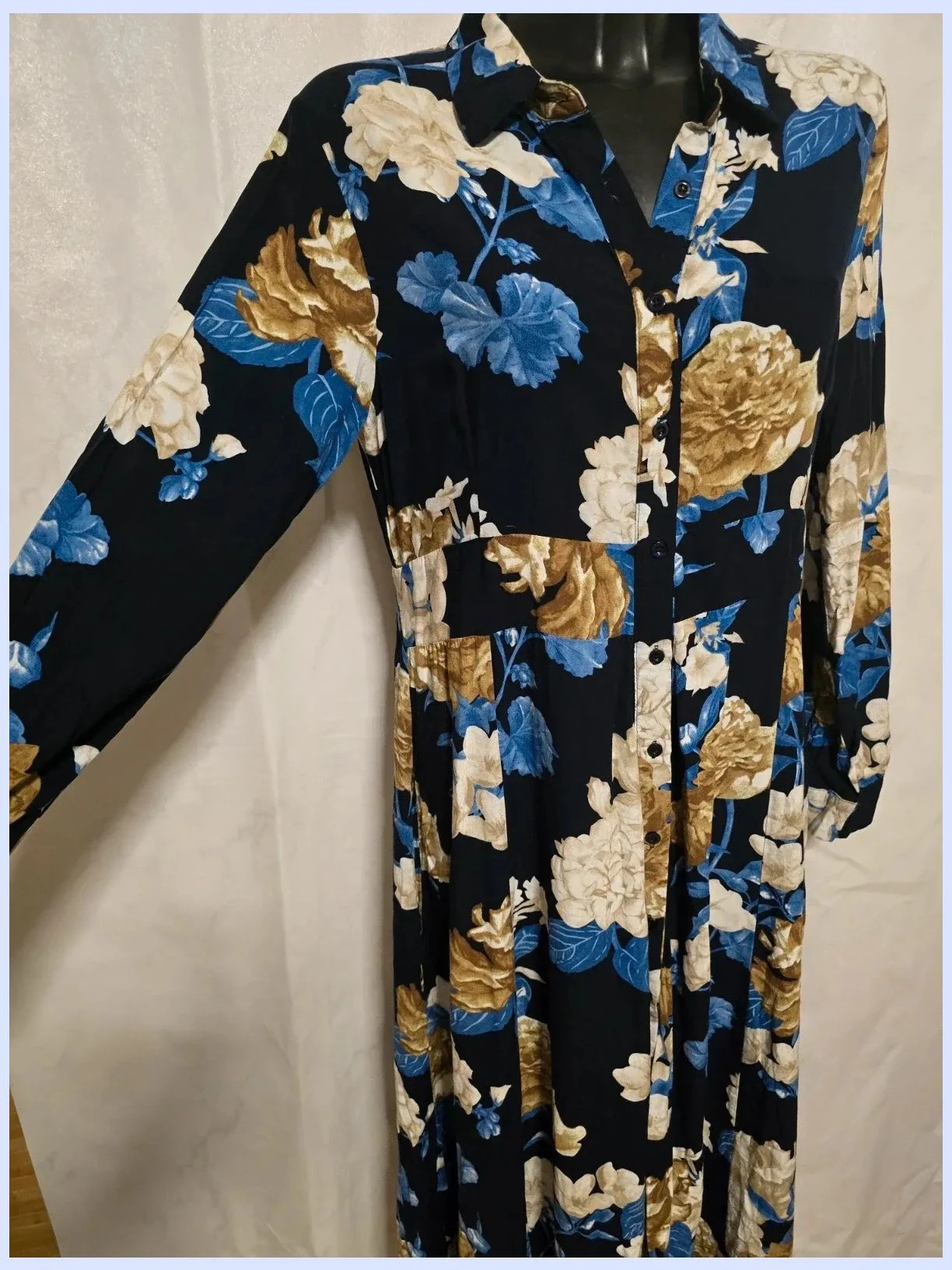 Vestido estampado talla 42 – Vintage Dressing – taille XL / 42 / 14 5