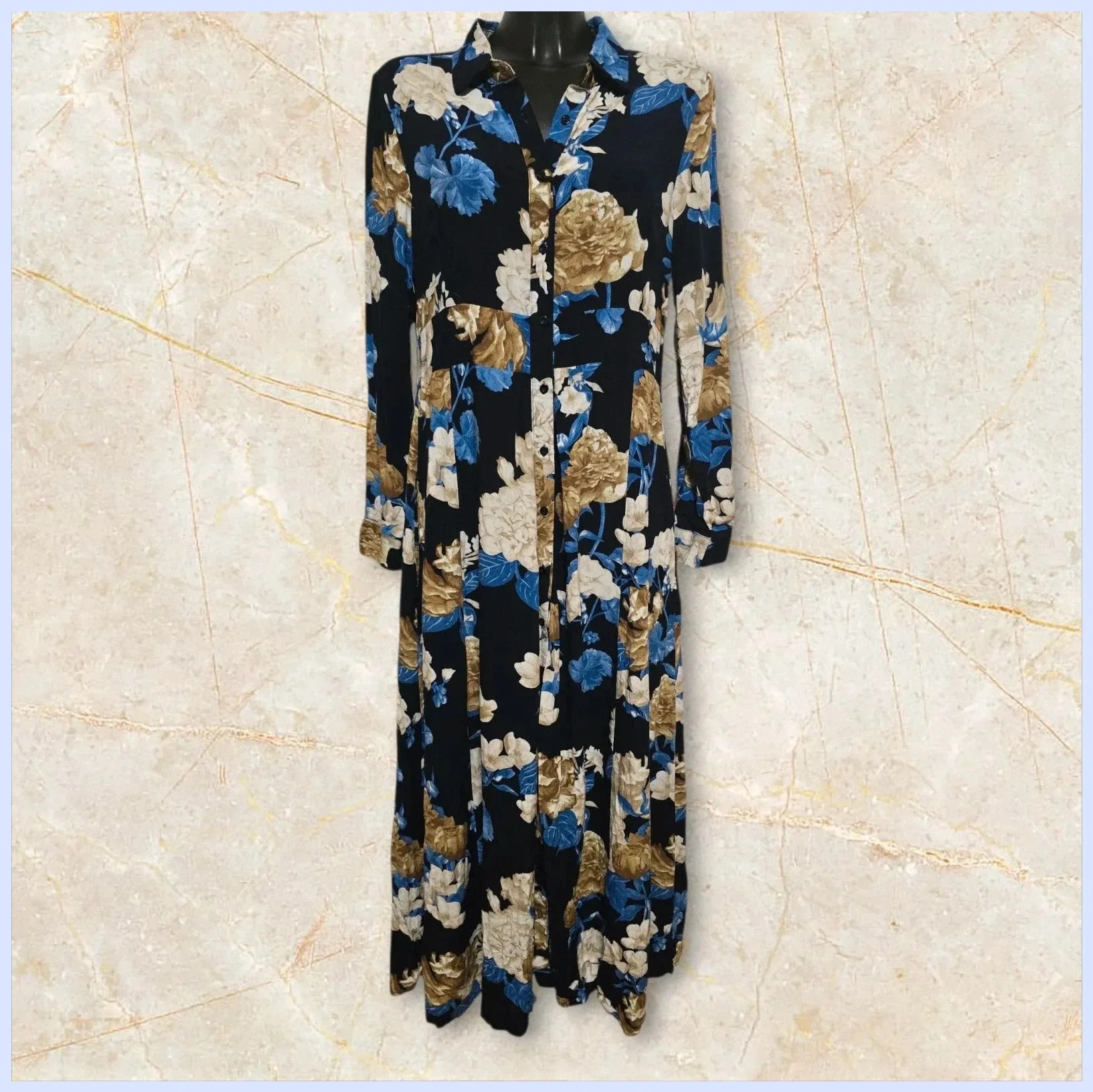 Vestido estampado talla 42 – Vintage Dressing – taille XL / 42 / 14