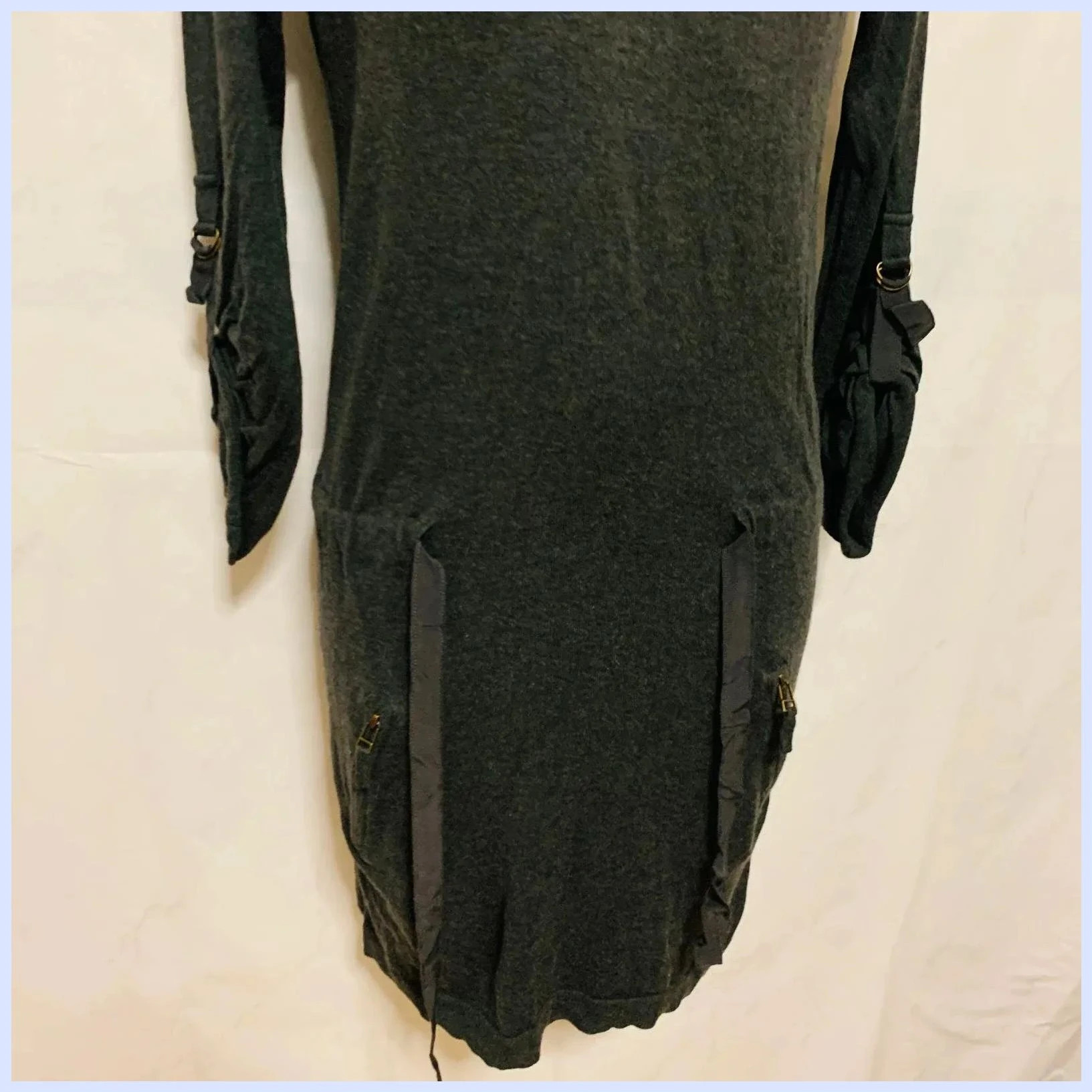 Vestido de seda y cachemira talla 38 – Massimo Dutti – taille M / 38 / 10 3