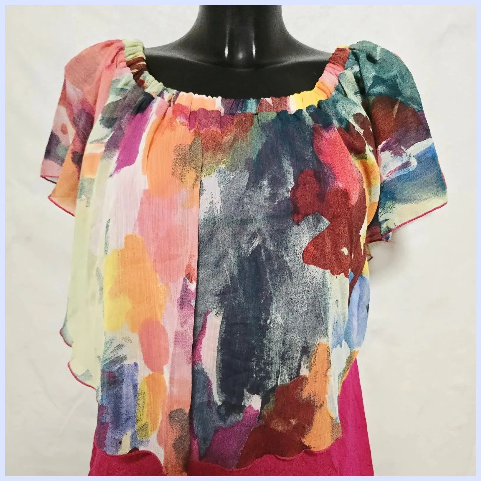 Blusa multicolor talla 42 – Desigual – taille XL / 42 / 14 2