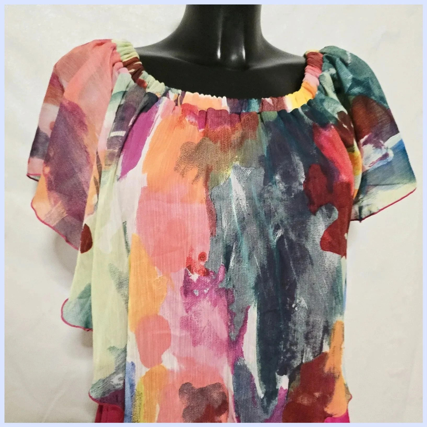 Blusa multicolor talla 42 – Desigual – taille XL / 42 / 14 3
