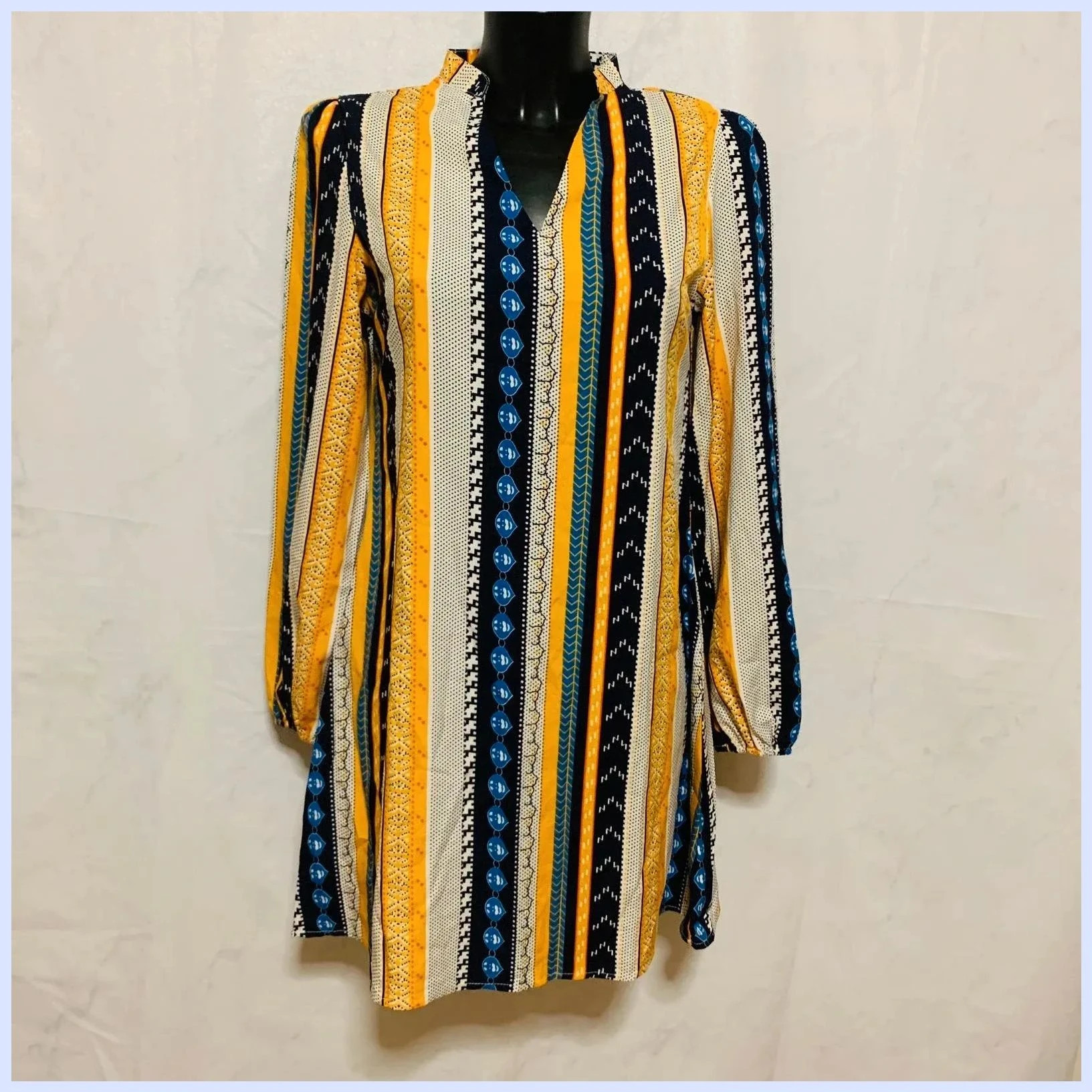 Vestido estampado talla única