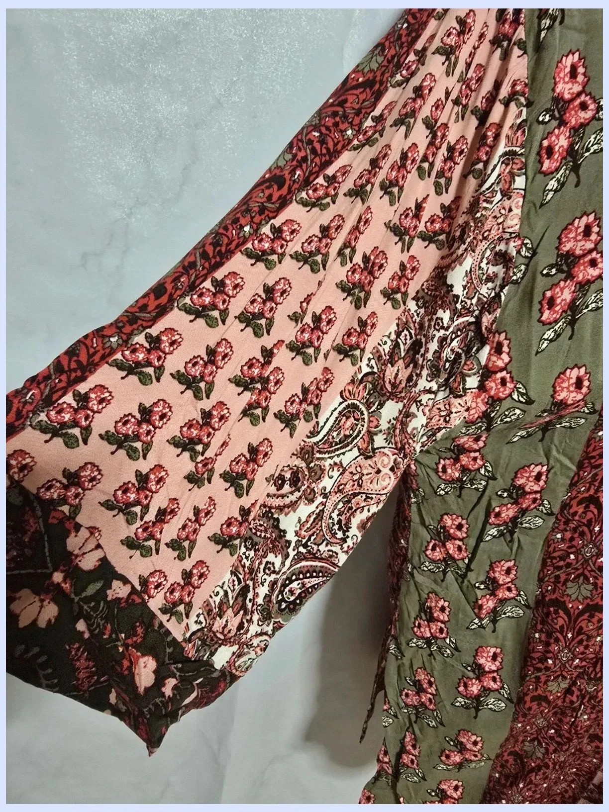Kimono estampado talla 40 – october – taille L / 40 / 12 5