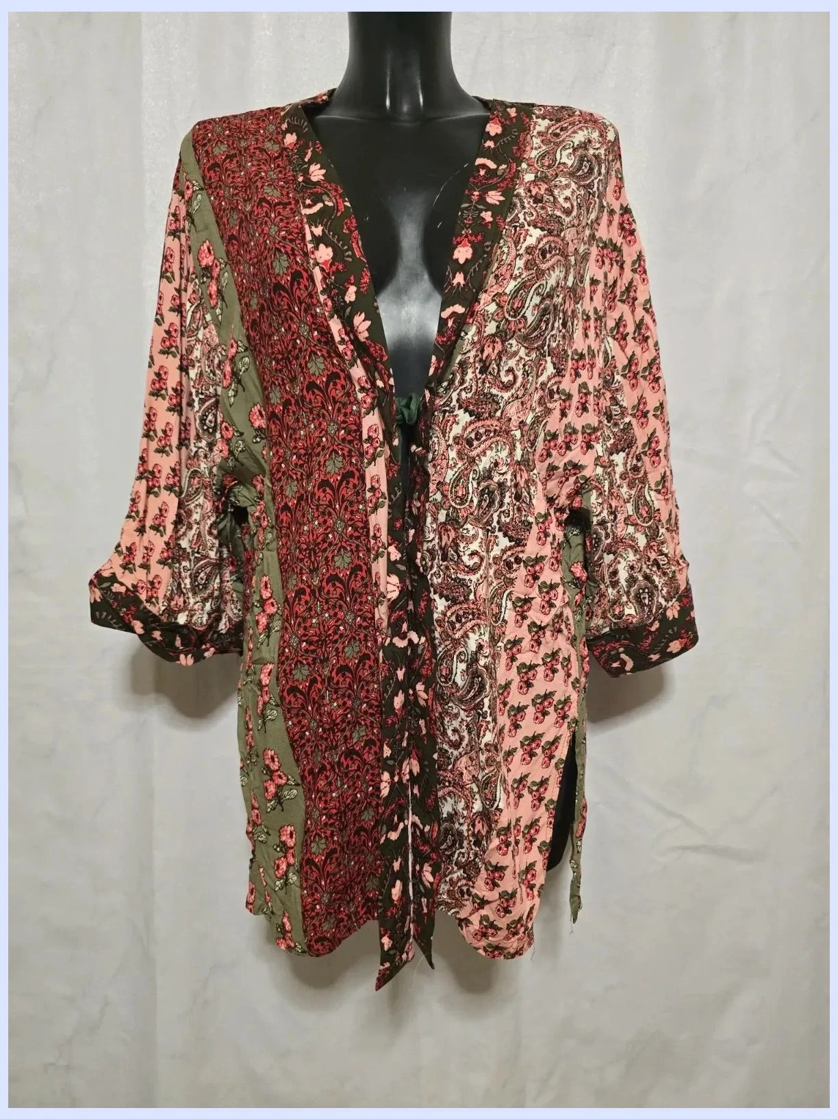 Kimono estampado talla 40