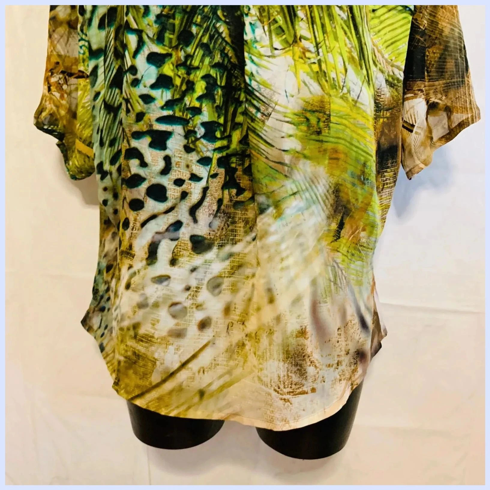 Blusa estampada talla 40 – Javier Simorra – taille L / 40 / 12 5