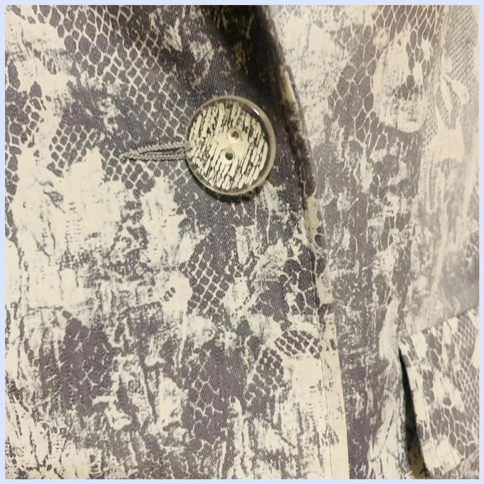 Blazer estampado de algodón talla 48 – Nonet – taille XXXL / 46 / 18 5