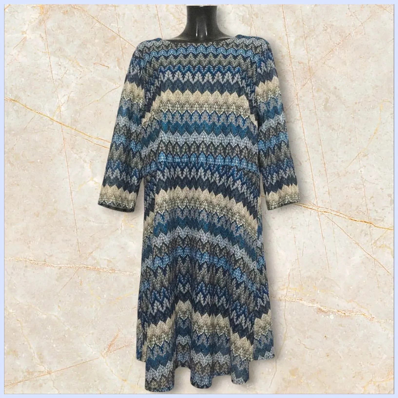 Vestido multicolor talla 52