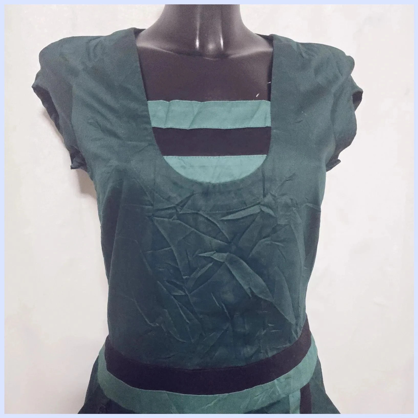 Vestido de verano 100% algodón – Skunkfunk – taille M / 38 / 10 2