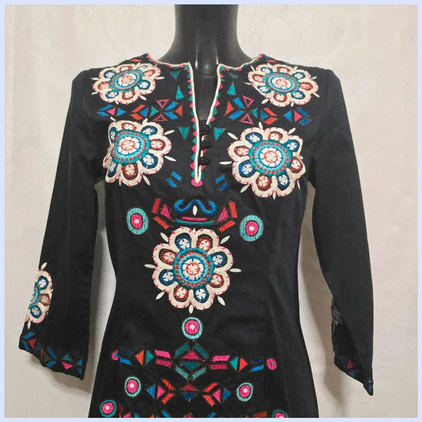 Vestido bordado talla 36 – Chatik & Kertan – taille S / 36 / 8 2