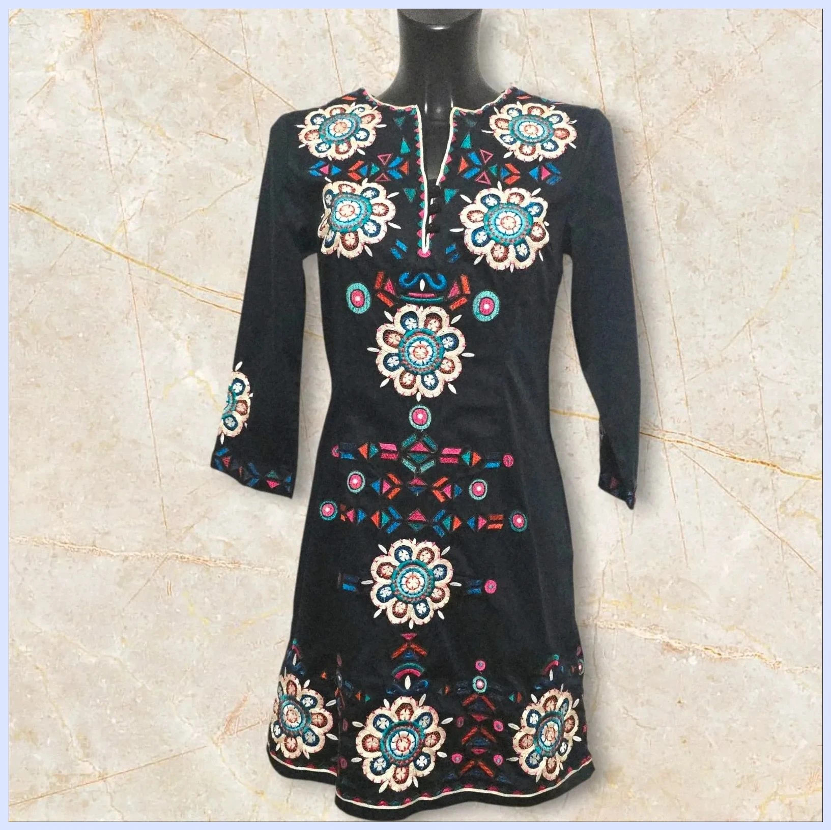 Vestido bordado talla 36 – Chatik & Kertan – taille S / 36 / 8
