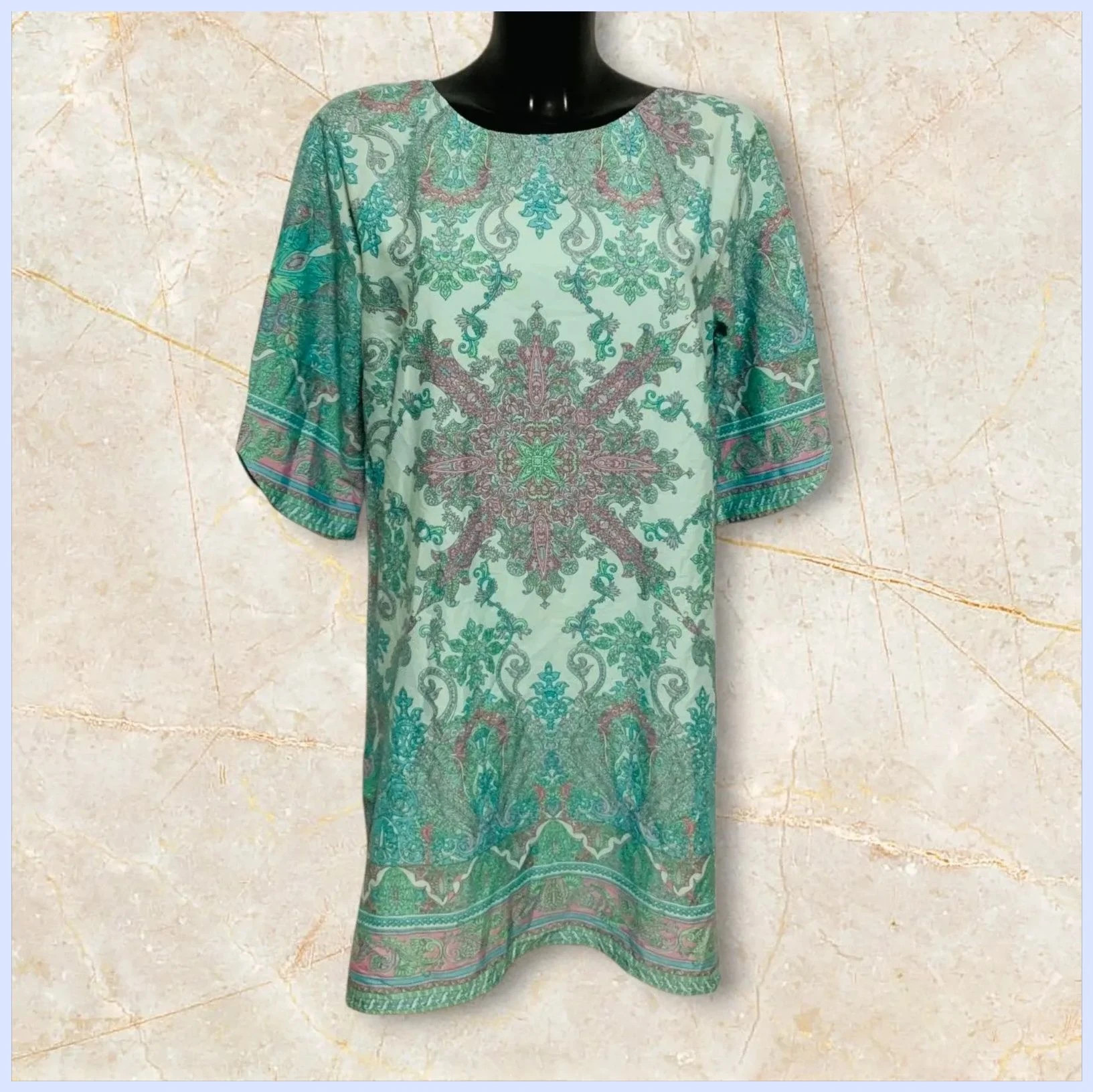Vestido estampado talla 40