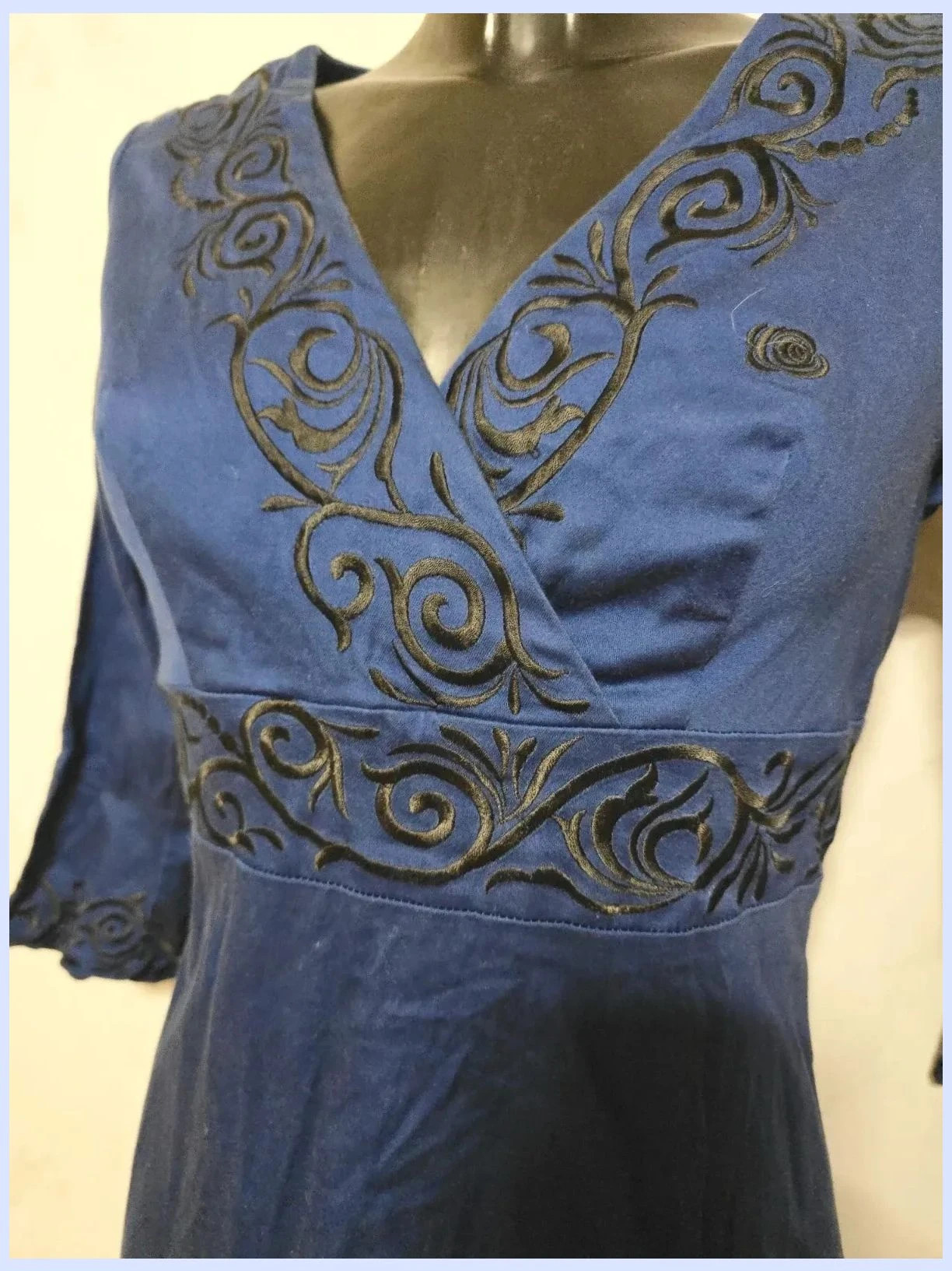Vestido midi de algodón – Olimara – taille M / 38 / 10 4