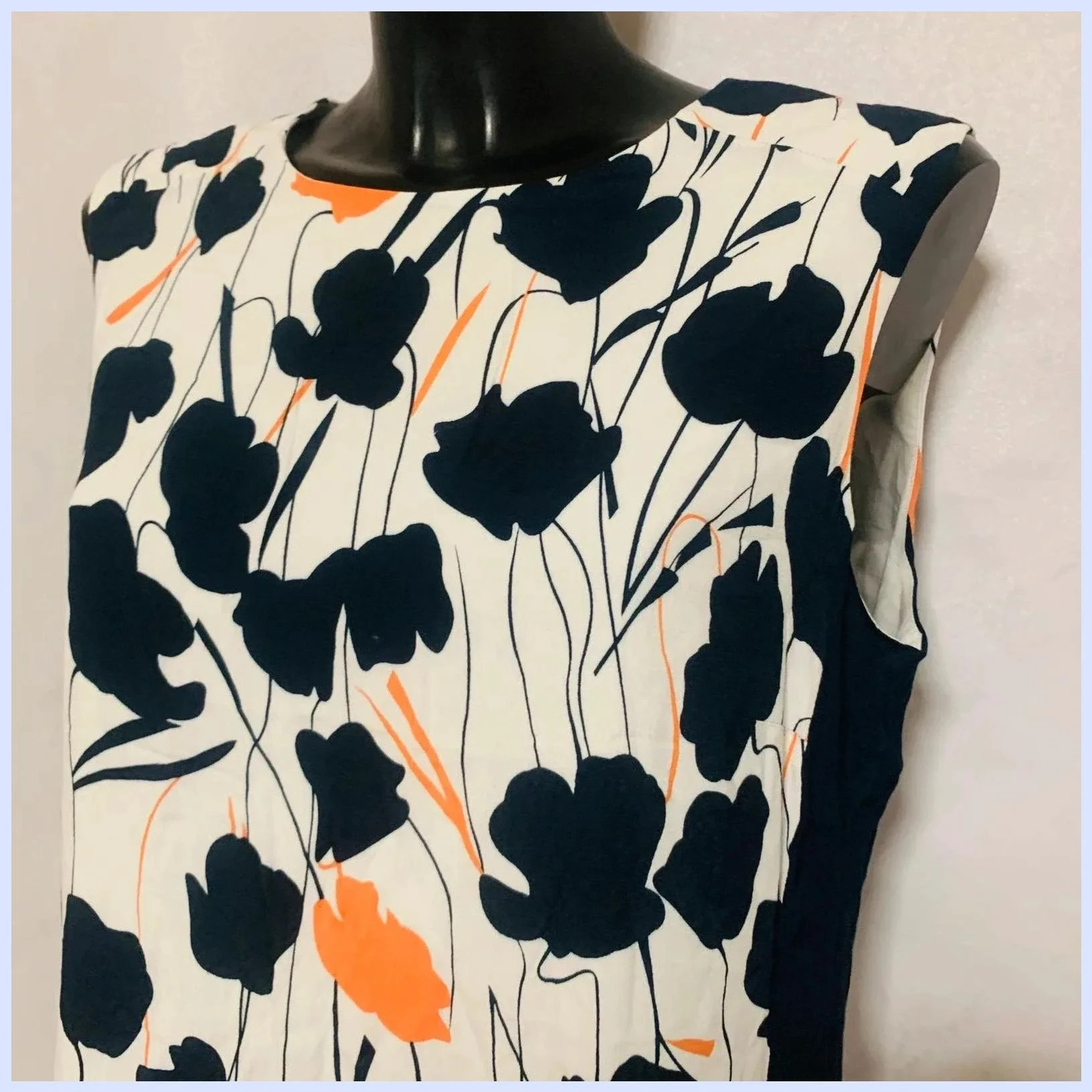 Vestido estampado talla 42 – Diane Laury – taille XL / 42 / 14 4