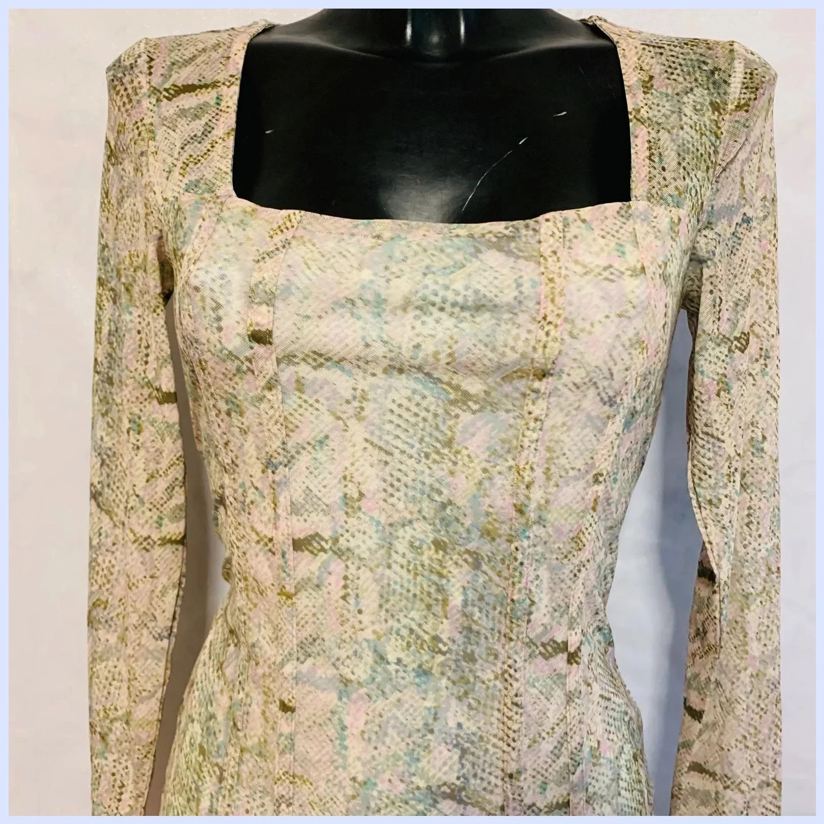 Vestido estampado talla 38 – Noisy May – taille M / 38 / 10 4