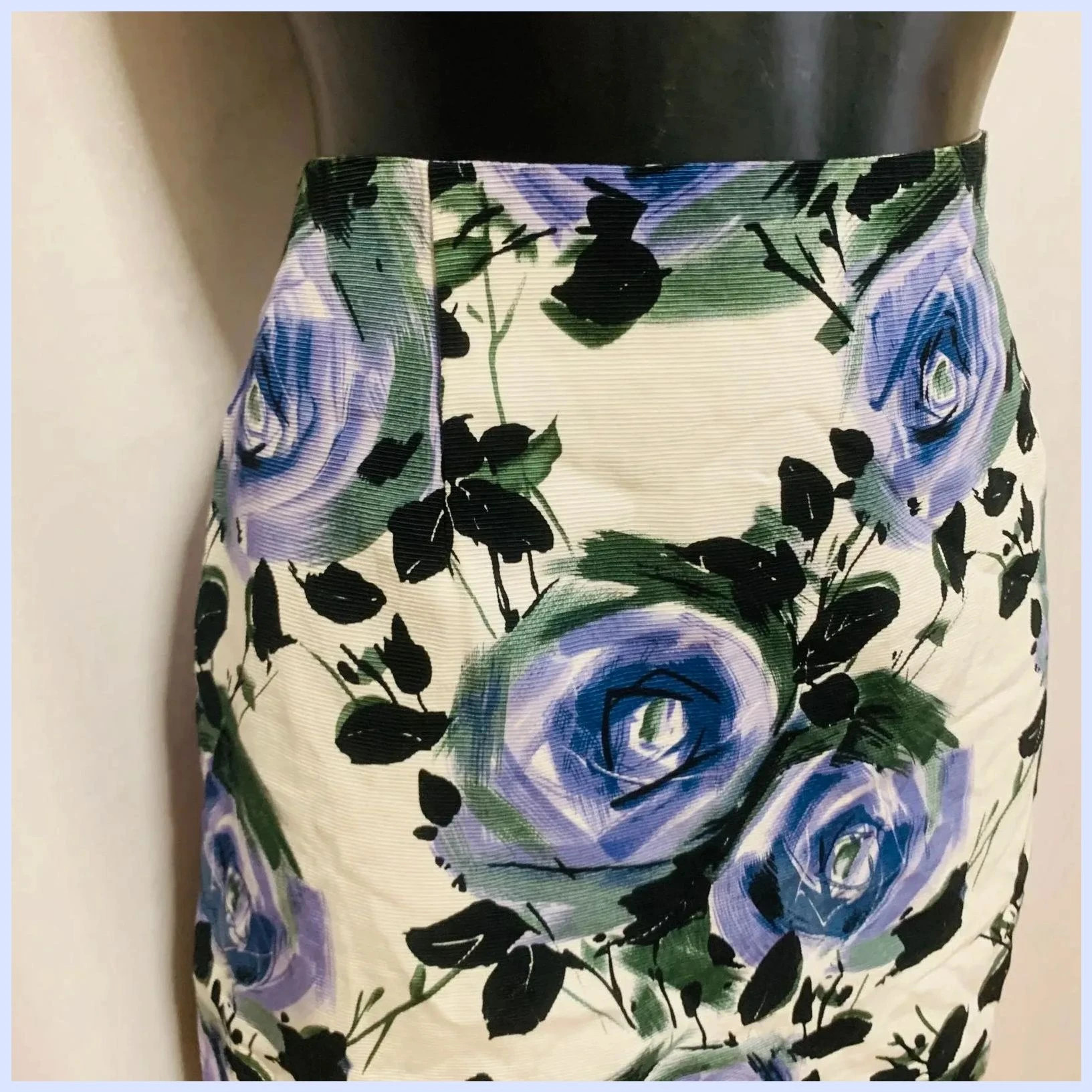 Falda floreada talla 40 – Vittorio – taille L / 40 / 12 3