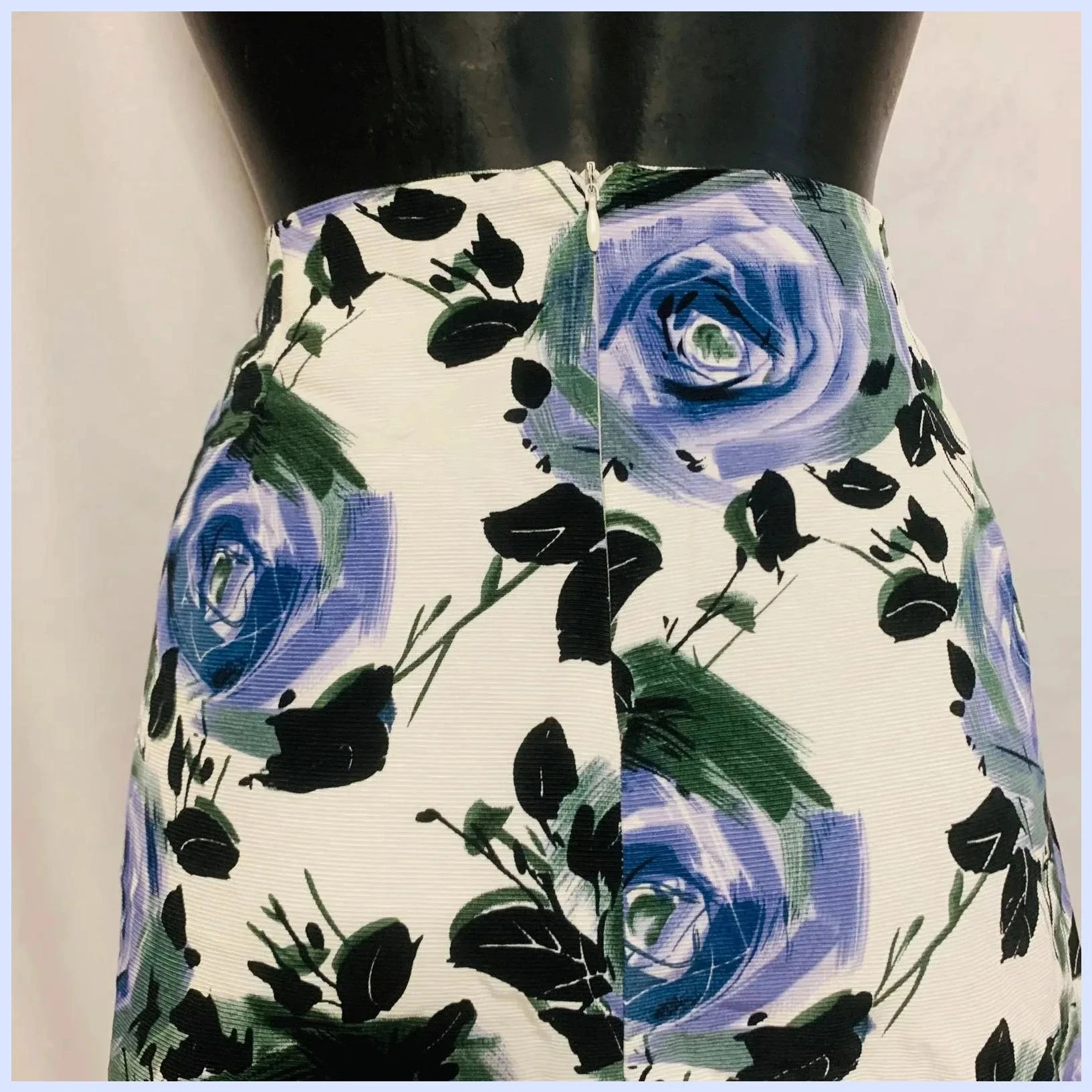 Falda floreada talla 40 – Vittorio – taille L / 40 / 12 5
